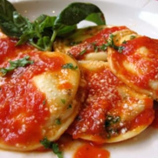 Baked Cheesy Ravioli