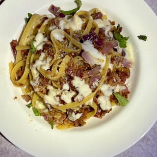 Creamy Bacon Alfredo