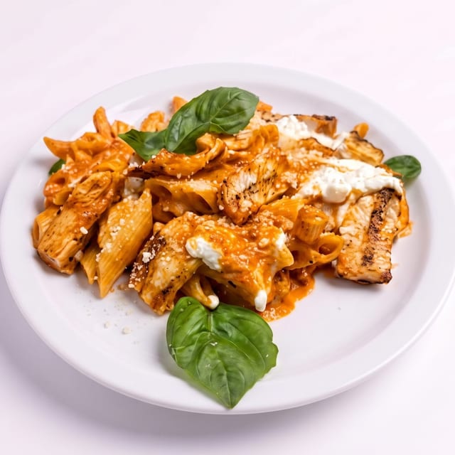 Cheesy Chicken Baked Ziti.